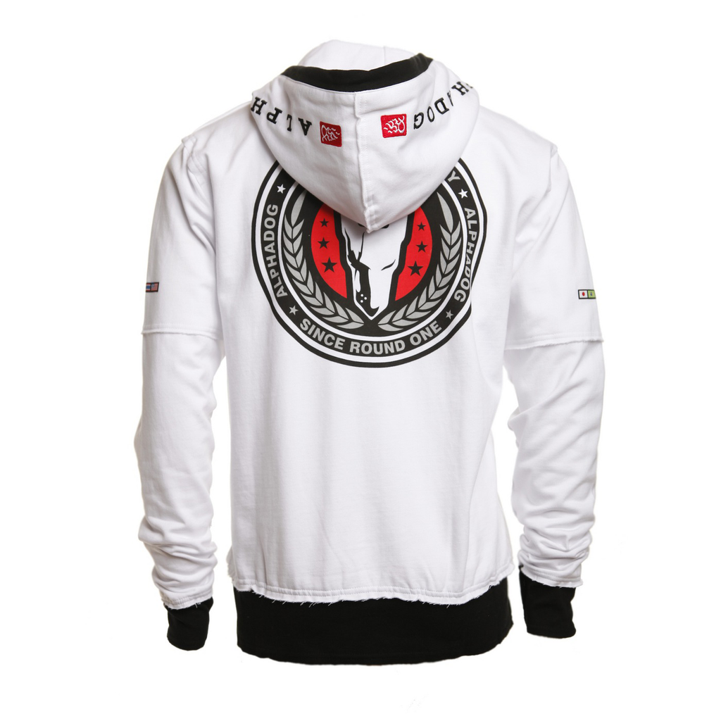 Black Belt Society Hoodie (White)