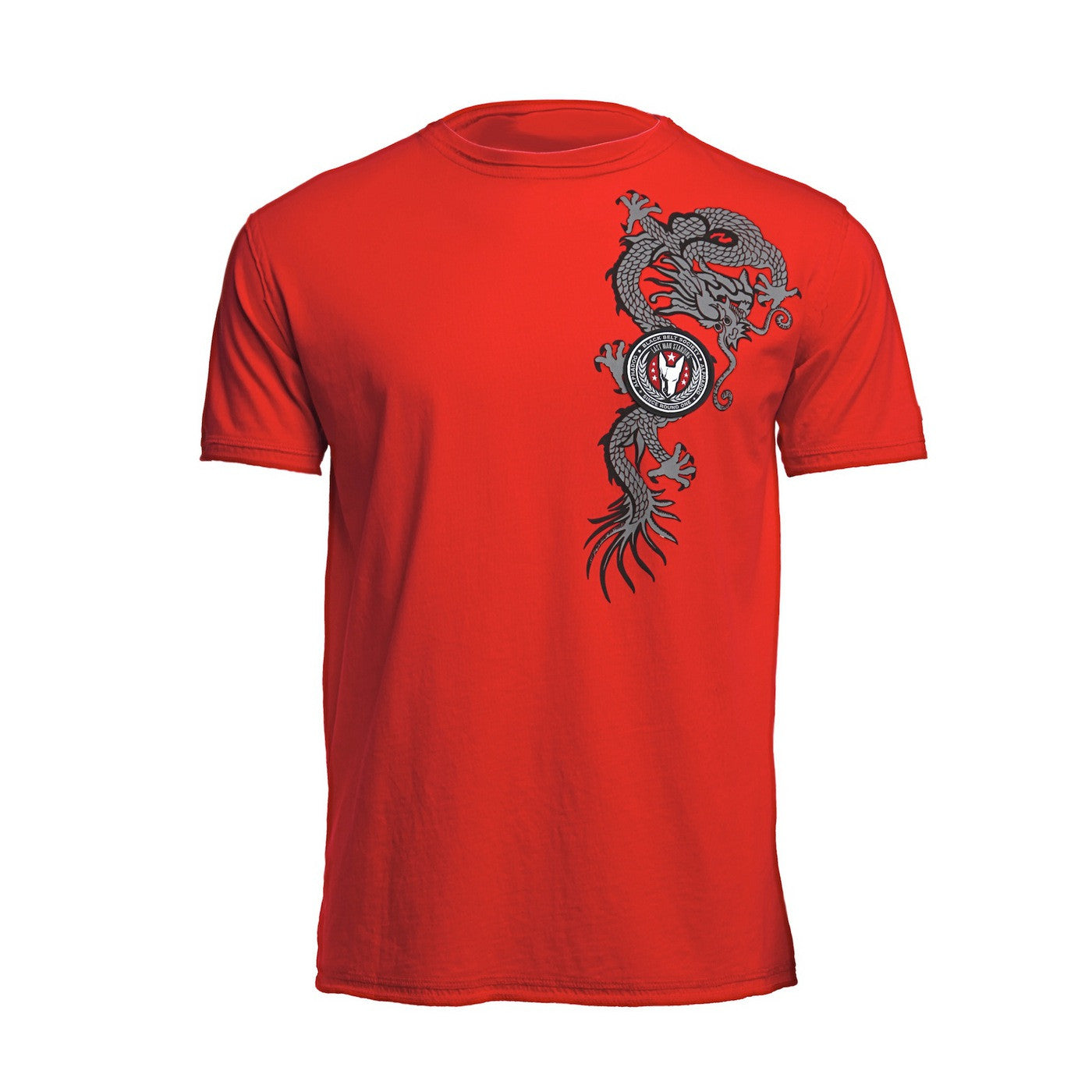 RED DRAGON 六本木 Tシャツ Red Dragon Fashion Street Printed Men T-Shirts Hip Hop