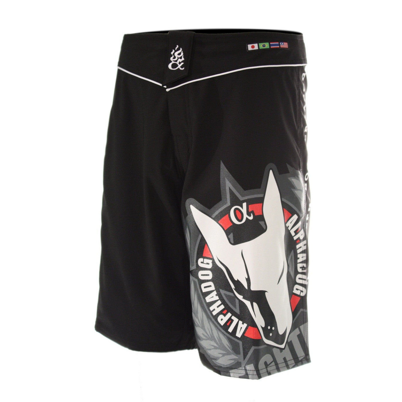 Classic Fighter Short (Black) – AlphaDog